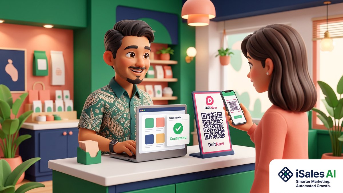 DuitNow QR for Websites: Confirm Puchong Shop Orders